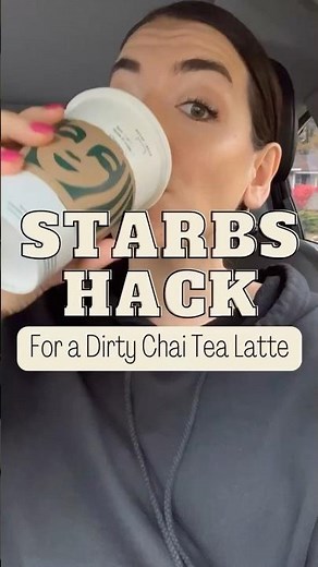 Starbucks Hack: Dirty Chai Tea Latte ! #starbuckshack #moneysavingtips #starbuckssecretmenu