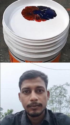 sky blue color mixing #colormixing #trending #wallart #interiordesign