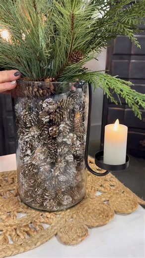 On a time crunch? Don’t have a lot of Christmas decor? Check out these easy centerpieces that anyone can do! Watch till the end to see amazing pieces recently transformed using @anniesloanhome @chalkpaint! Would you believe they didn’t start that way? | Country Gatherings