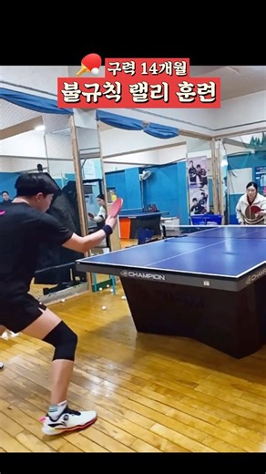 Irregular Connection Training (14 Months Old) - Part 1 #tabletennis #pingpong