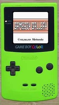 Game Boy Gallery (1997, Game Boy)