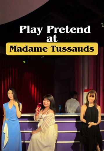 Play Pretend at Madame Tussauds, Odaiba, Tokyo, Japan. #tussauds #madametussauds #tussaudstokyojapan #tokyojapan #madametussaudstokyo