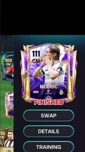 old Modric card game paly⚡🔥💯#fcmobile #fifa #football #icon #modric