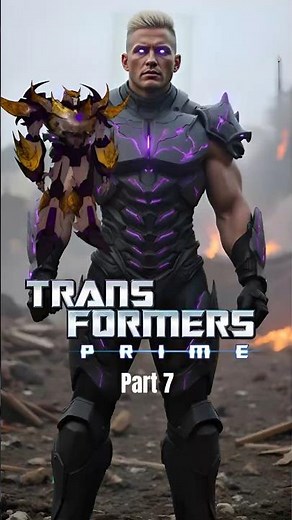 Transformers: Prime Human AI Transformations! 🚓💣⚙️⚔️ #ai #transformersprime #megatron #optimusprime