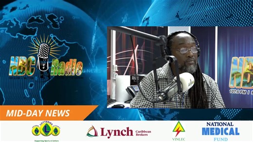 Title: NBC's Midday News and Obituaries Date: 8th January, 2026 Sponsors: St. Vincent Electricity Services Limited, VINLEC; The National Lotteries Authority & Lynch Caribbean Brokers Limited Special Report: NBC's National Medical Fund Obituaries: The National Insurance Services (NIS) & New Haven Funeral Home. Presenters: Donnie Collins, Announcer/ Operator (Midday News) : Colvin Harry, Assistant General, Operations (Obituaries) | NBC Radio St Vincent and the Grenadines