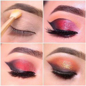 Shimmery eye makeup look for the summer✨😍 | Make-Up & Hair Tutorials