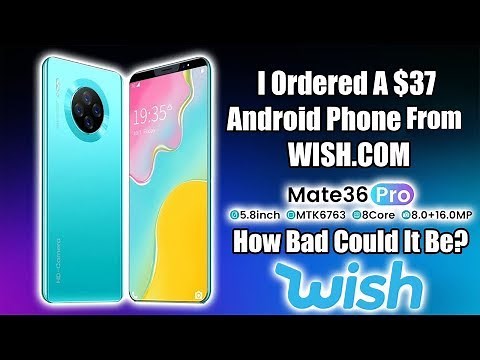 $37 Android Phone From Wish - How Bad Is It? Review and Teardown