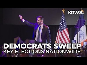 Democrats sweep key races nationwide, marking major wins in 2025 elections