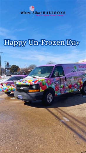 Affairs Afloat Balloons on Instagram: "🎉 Happy Un‑Frozen Day, DFW! We’re finally thawed out and ready to bring the balloon magic back to your celebrations. Warm up your next event and enjoy 15% off with code MELT15 — because nothing melts the chill like custom balloon fun from Affairs Afloat Balloons! 🎈💛 📞 817‑367‑3100 🌐 https://aaballoon.com/ #AffairsAfloatBalloons #BalloonMagic #DFWEvents #UnFrozenDay #EventDecor #CelebrateInColor #BalloonLove #youllblowthemaway #dfwballoons #dfw"