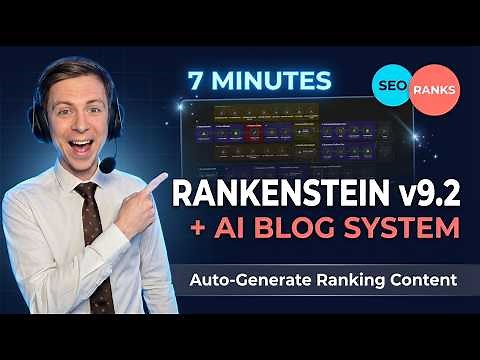 This AI Creates Top-Ranking Blogs in 7 Minutes (Gemini 3 + n8n | Rankenstein v9.2 Tutorial)