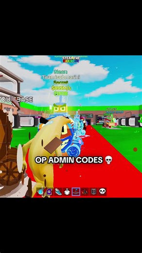 OP Admin Codes 💀 #fortnite #stealthebrainrot #gaming #brainrot | ブレインロット