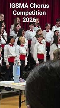 Charlie's school choir competition