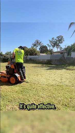 How to pickup grass clippings (The easier way)