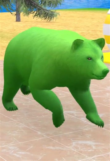 Adorable 3D Cartoon Animals for Kids