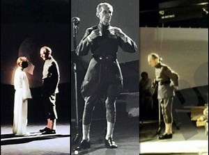 4.5K views · 62 reactions | Remembering dear old Peter Cushing, star of scores of Hammer horror classics and so much more besides, born today in 1913. Here he is in an interview from 1989, spilling the beans on secretly wearing fluffy footwear while storming around as Grand Moff Tarkin in Star Wars. Test your original trilogy Star Wars IQ with #VintageGeek! Buy UK: tiny.cc/VintageGeekAmazonUK Buy US: tiny.cc/BuyVintageGeekUS | Vintage Geek | Facebook