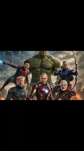WHAT IF WORLD LEADERS BECAME AVENGERS? #avengers