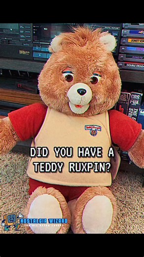 Teddy Ruxpin was the best-selling toy of 1985 and 1986! Did you have one? #80s #1980s #nostalgia #oldschool #80skid #toys #childhood | Nostalgia Wizard