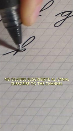COMO HACER letra K en CURSIVA MINUSCULA | HOW TO MAKE letter K in CURSIVE letra cursiva Caligrafia