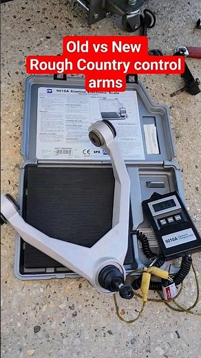 Steel vs Aluminum control arms #silverado #roughcountry