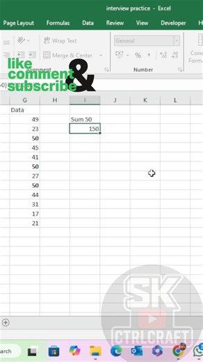 Sum Only Selected Values in Excel – Quick Method! ✅