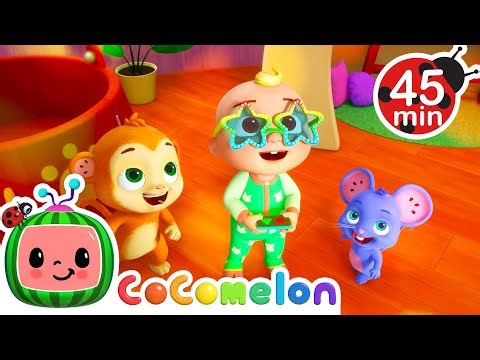 🧼Washing and Cleaning Songs!🎶 | JJ's Animal Time | Moonbug Kids - Play Outside with Friends