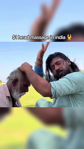 $1 Head Massage in India: Relaxing ASMR Video for Hair Care