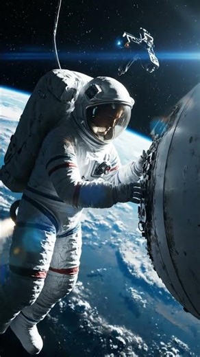 A Lone Astronaut Lost in Space 🌌 | Cinematic Sci-Fi Short