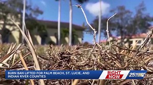 Palm Beach, St. Lucie counties lift burn ban as conditions improve