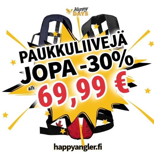 Yli 2000 Happy Days -tarjousta!
