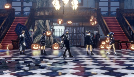 （固定镜头）【MMD女神异闻录】脑内革命女孩【P345wild组】