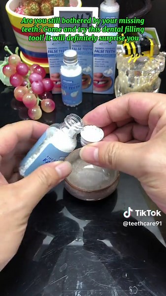 Are you still bothered by your missing teeth? Come and try this dental filling tool! It will definitely surprise you#toot #Teeth #fillings #Orthodontics #orthodontic