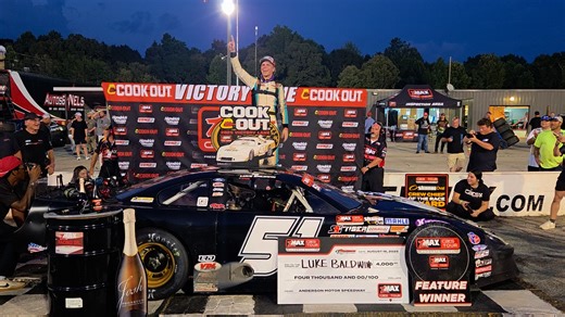 18K views · 240 reactions | Luke Baldwin Racing wins the CARS Tour Pro Late Model feature in the Bennett Equipment & Supply Co. Inc. 2️⃣2️⃣5️⃣ at AMS! | Anderson Motor Speedway | Facebook