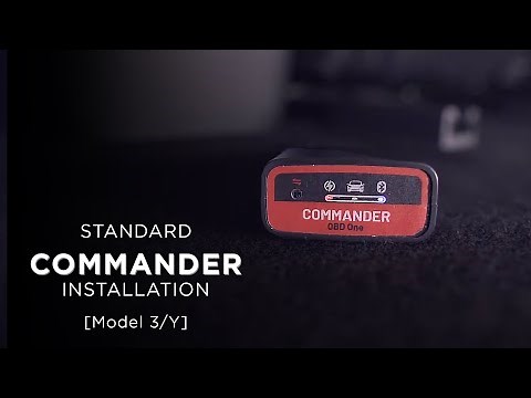 Commander Installation For Tesla Model 3/Y [2021-2023]