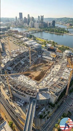 How They Built This Stadium So Fast #construction #timelapse