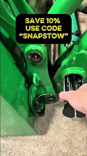 Store Your Secret Stash! 🍪🚜 #tractor #snapstow #kubota #johndeere #storage