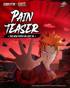 100K views · 2.2K reactions | Pain Teaser | Feel The Pain | Free Fire MAX x NARUTO SHIPPUDEN | Free Fire MAX Official Feel the pain, and complete the pain... Will you rise above the pain or succumb to it? The ultimate trial opens in Free Fire MAX #FreeFireMAX #FFMxNARUTOSHIPPUDEN #Naruto #NarutoShippuden #Pain | Garena Free Fire | Facebook