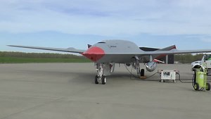 24K views · 787 reactions | #MQ25 is an unmanned aircraft, but humans are still involved in what the aircraft does—just from the ground instead of a cockpit. Check out the video to hear from U.S. Navy Lt. Cmdr. Alex Dulude, who recently served as an air vehicle operator for an MQ-25 T1 test asset flight! | The Boeing Company | Facebook