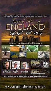 Sacred Sites of England Tour 13 - 19 July 2025 | West Kennet Long Barrow Drone View | Megalithomania