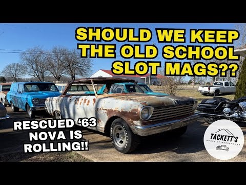 Rescued 63 Chevy Nova Just Leveled Up | Slot Mags, Wiring & Front Clip