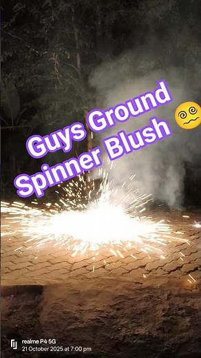 Ground Spinner Blast... Happy Diwali 2025