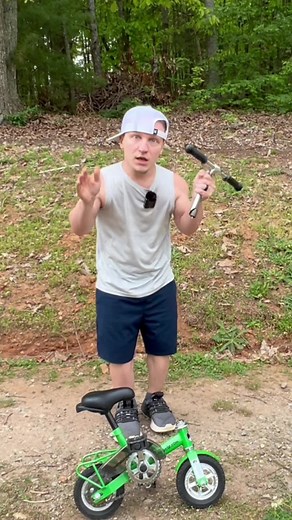 Exploring my Broken Tiny Bicycle 🚲😭