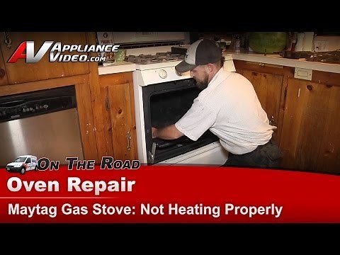Maytag Stove Repair - Not Heating Correctly, Long Bake Times - Igniter