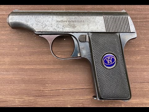 The Walther Model 8 6.35mm Pistol