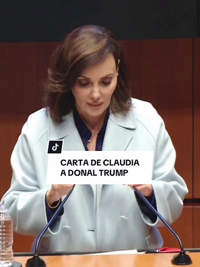 Carta de Claudia a Donald Trump: Reflexiones Políticas
