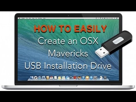 Create an OSX Mavericks USB Installation Drive