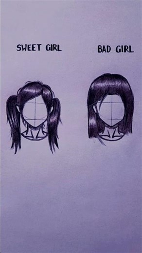 How to draw Hairs easy✨️ #shorts #drawing #sketch #howtodraw #tutorial #art #easydrawing #anime #fyp