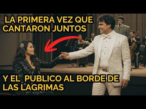 The first concert of Juan Gabriel and Ana Gabriel together that shocked all of Mexico