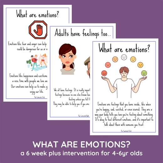 IN THE RESOURCE STORE WHAT ARE EMOTIONS? an intervention pack for...