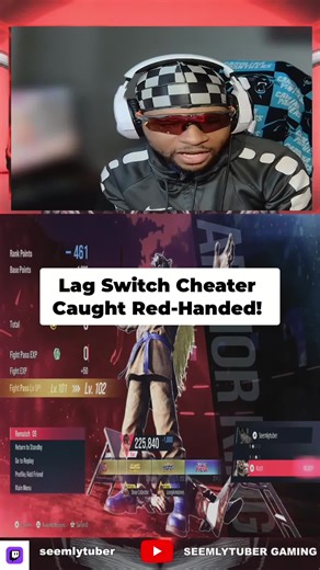My opponent is using the lag switch cheat code... I swear! This is pure disbelief right now. Can someone explain this madness?! Watch till the end for the rage! #GamingFails #FightingGames #LagSwitch #GamerLife #WTFGaming #Cheaters