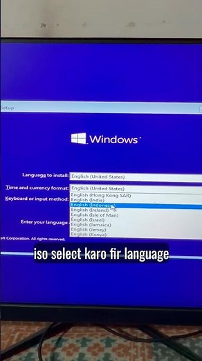 How to Install Windows 10/11 Step by Step 💻 | Complete Installation Guide #shorts #apple